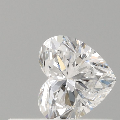 0.35 carat D-IF Natūralus Heart Deimantas (1)