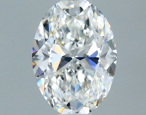 0.35 carat F-VVS1 Natūralus Oval Deimantas (1)