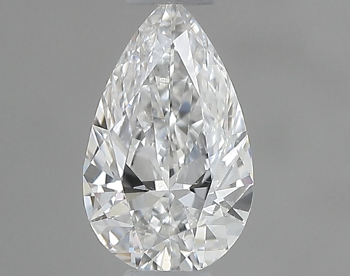 0.31 carat F-SI1 Natūralus Pear Deimantas (1)