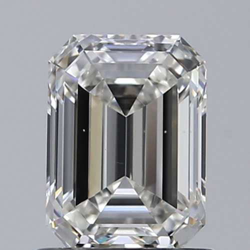 0.9 carat H-VS2 Natūralus Emerald Deimantas (1)
