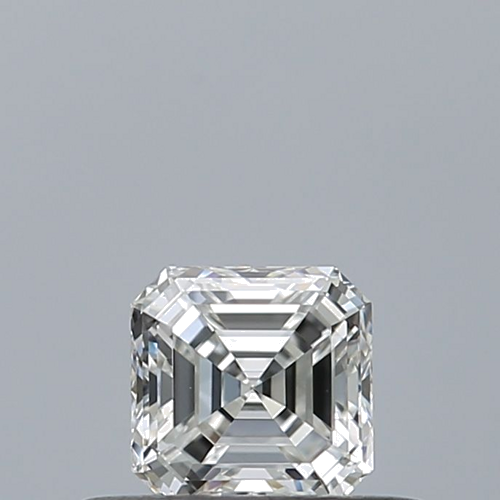 0.3 carat F-IF Natūralus Asscher Deimantas (1)