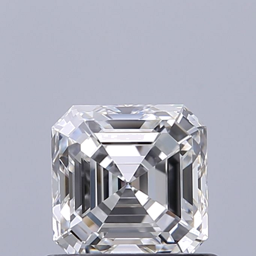 0.7 carat F-VVS1 Natūralus Asscher Deimantas (1)