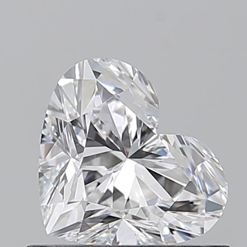 0.7 carat D-VS1 Natūralus Heart Deimantas (1)