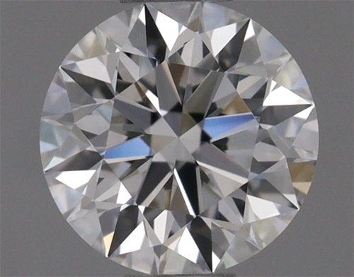 0.44 carat D-VVS2 Excellent cut Natūralus Round Deimantas (1)