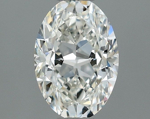 0.5 carat I-VVS1 Natūralus Oval Deimantas (1)