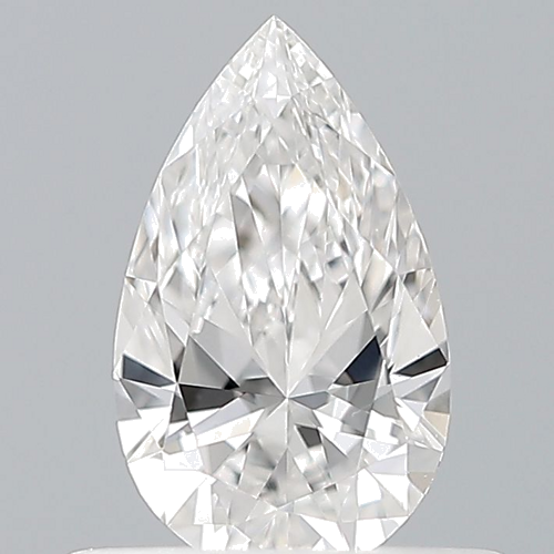 0.41 carat E-VVS1 Natūralus Pear Deimantas (1)