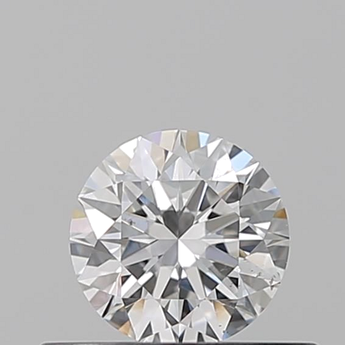 0.37 carat F-SI1 Excellent cut Natūralus Round Deimantas (1)