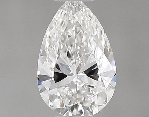 0.3 carat F-VS1 Natūralus Pear Deimantas (1)