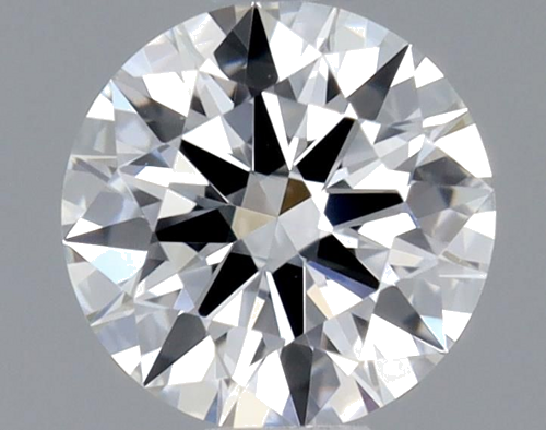 0.38 carat D-VVS1 Excellent cut Natūralus Round Deimantas (1)