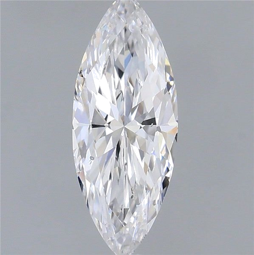 0.46 carat D-SI1 Natūralus Marquise Deimantas (1)