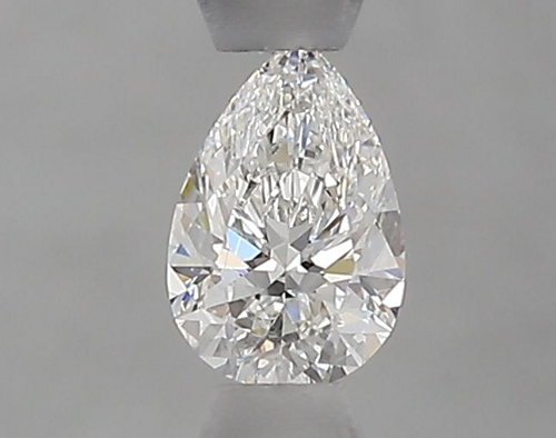 0.34 carat F-SI1 Natūralus Pear Deimantas (1)