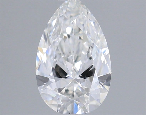 0.23 carat E-SI1 Natūralus Pear Deimantas (1)