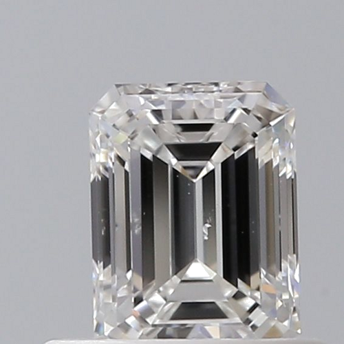 0.51 carat E-SI1 Natūralus Emerald Deimantas (1)
