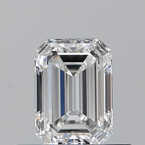 0.51 carat E-VVS2 Natūralus Emerald Deimantas (1)