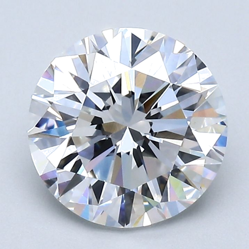 2.01 carat D-VS1 GD cut Natūralus Round Deimantas (1)