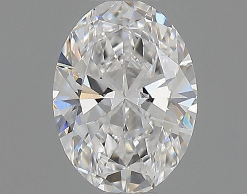 0.3 carat D-VVS2 Natūralus Oval Deimantas (1)