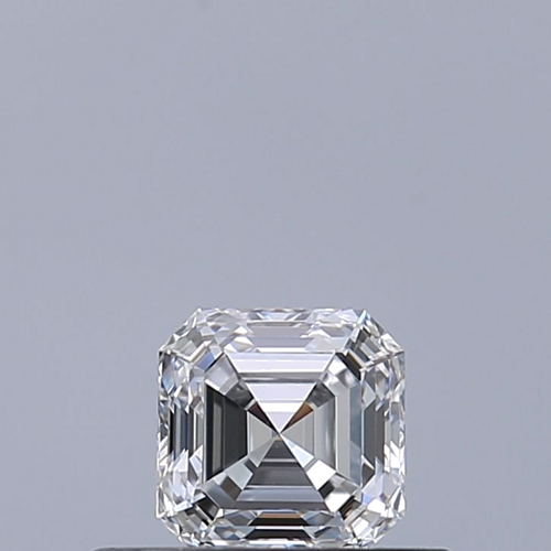 0.35 carat D-VVS2 Natūralus Asscher Deimantas (1)
