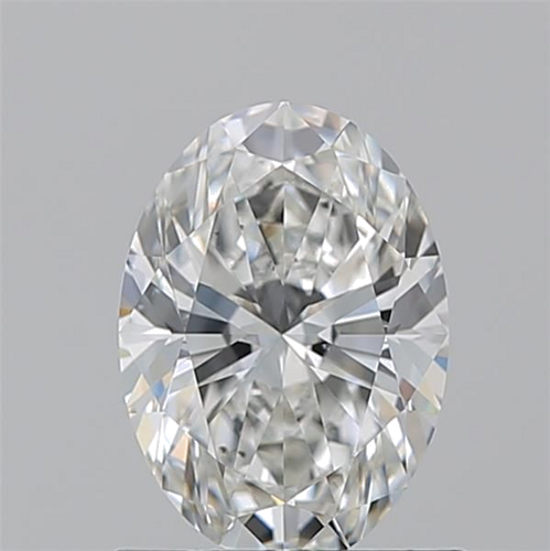 1.02 carat G-VS2 Natūralus Oval Deimantas (1)