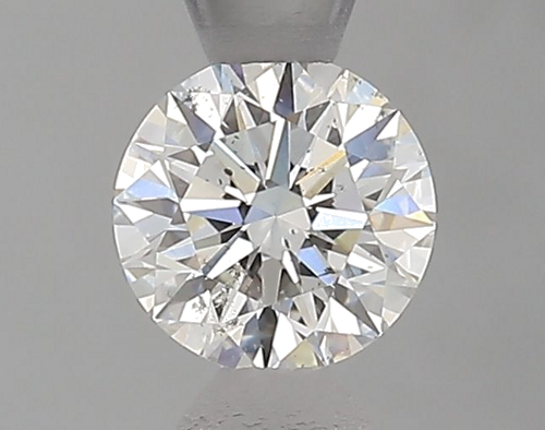 0.6 carat G-SI2 Excellent cut Natūralus Round Deimantas (1)
