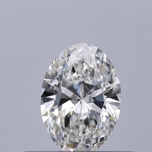 0.33 carat G-VVS2 Natūralus Oval Deimantas (1)