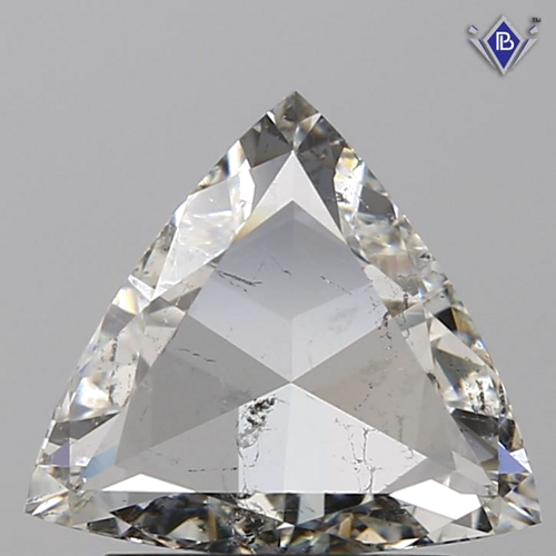 1.53 carat I-SI2 Natūralus Triangular Deimantas (1)
