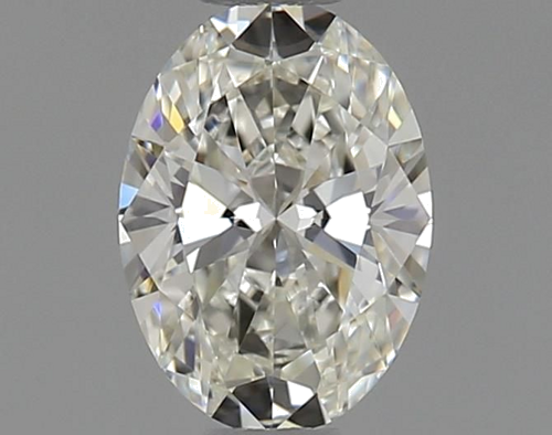 0.51 carat I-SI1 Natūralus Oval Deimantas (1)