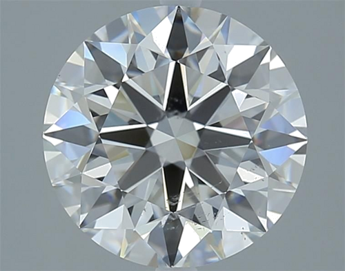 2.7 carat G-SI1 Excellent cut Natūralus Round Deimantas (1)