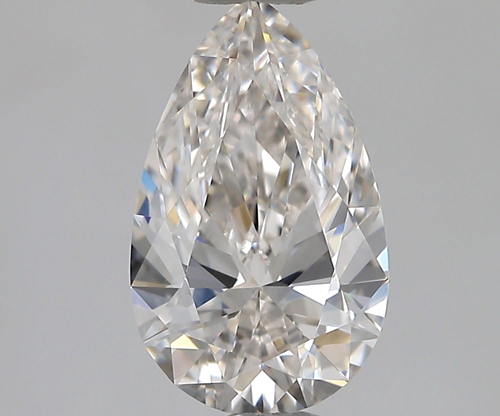 1.01 carat G-VVS2 Natūralus Pear Deimantas (1)