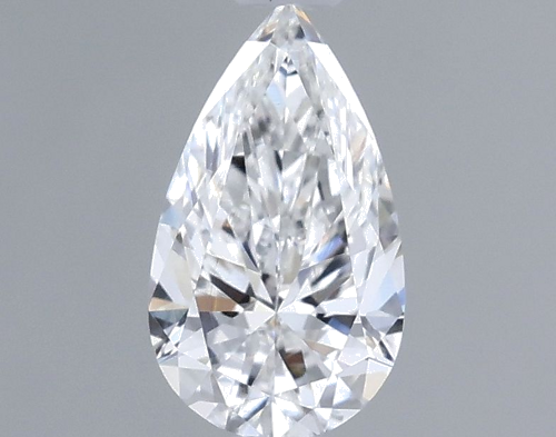 0.5 carat D-SI1 Natūralus Pear Deimantas (1)