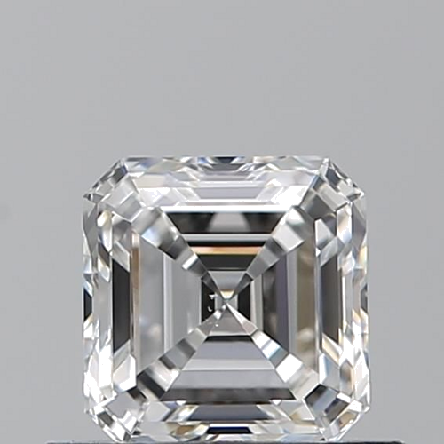 0.62 carat F-VS2 Natūralus Asscher Deimantas (1)