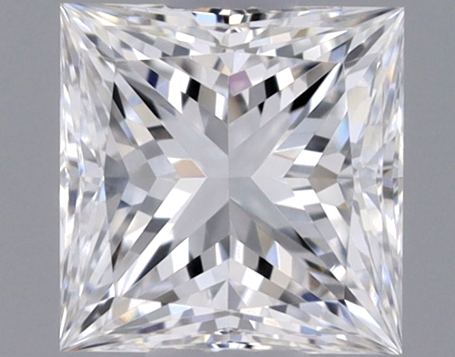 0.32 carat D-VVS2 Natūralus Princess Deimantas (1)