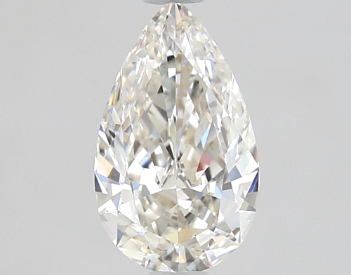 0.83 carat I-VVS1 Natūralus Pear Deimantas (1)