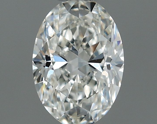 0.5 carat I-VS1 Natūralus Oval Deimantas (1)
