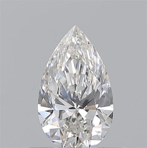 0.53 carat H-VS2 Natūralus Pear Deimantas (1)