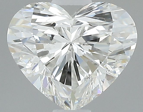 0.52 carat G-SI1 Natūralus Heart Deimantas (1)