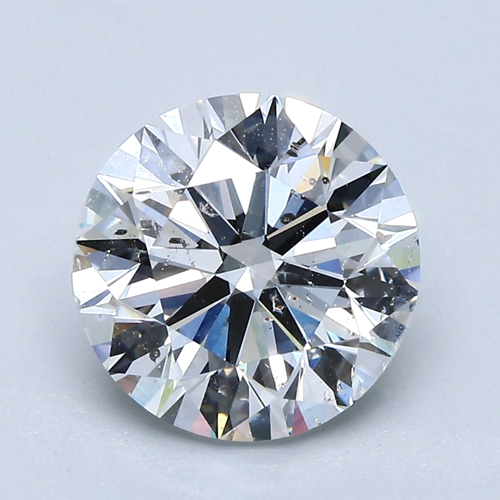 3.01 carat D-SI2 Excellent cut Natūralus Round Deimantas (1)