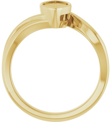 Sužadėtuvių Žiedas „Bezel-Set“ 14k yellow gold Marquise 9.5mm x 5mm (2)