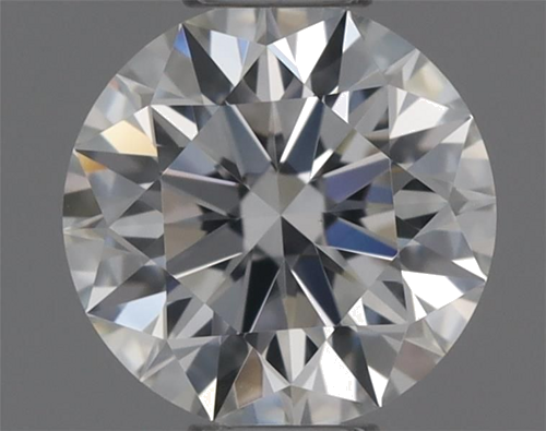 0.37 carat G-VVS2 Excellent cut Natūralus Round Deimantas (1)