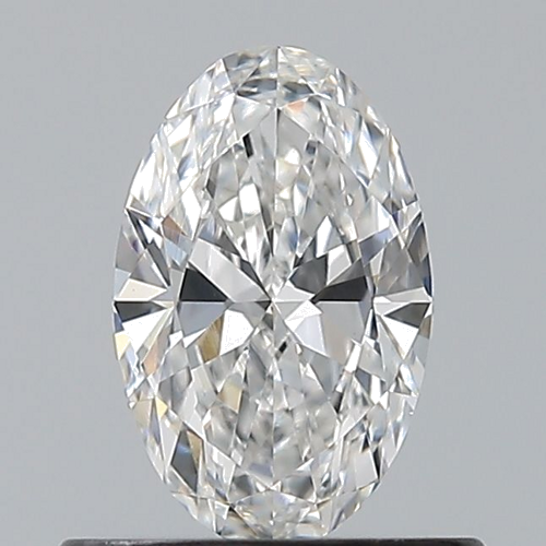 0.5 carat E-VS1 Natūralus Oval Deimantas (1)
