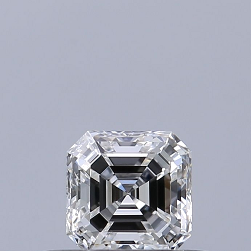 0.33 carat D-VVS1 Natūralus Asscher Deimantas (1)