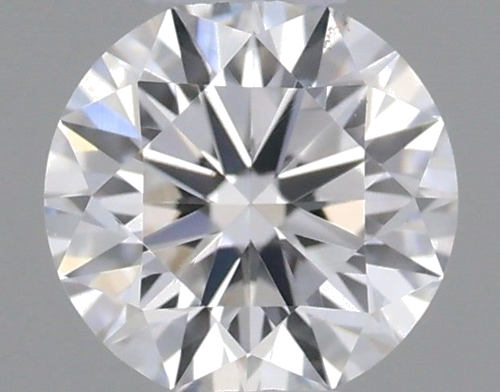 0.22 carat E-VS2 Very Good cut Natūralus Round Deimantas (1)