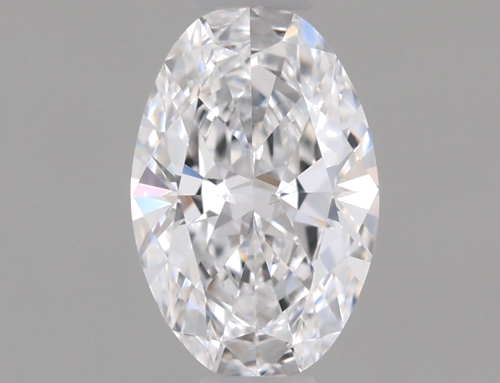 0.4 carat D-VVS2 Natūralus Oval Deimantas (1)