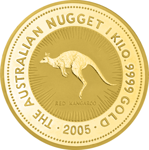 1 кг Кенгуру 2005 Австралия 9999 золотая монета (1)