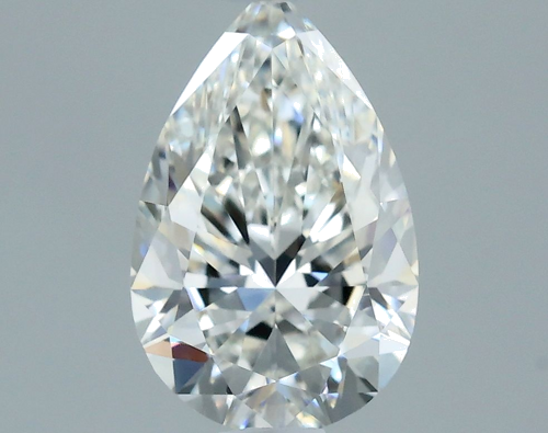 0.56 carat H-IF Natūralus Pear Deimantas (1)