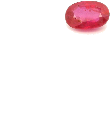 0.52 carat RED Oval Rubinas (1)