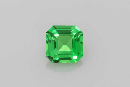 0.63 carat GREEN Asscher Garnet (1)