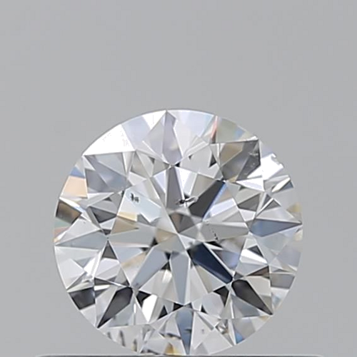 0.5 carat E-SI2 Excellent cut Natūralus Round Deimantas (1)