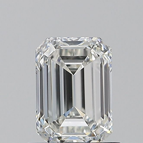 1.02 carat F-VVS2 Natūralus Emerald Deimantas (1)