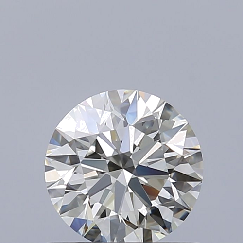 0.61 carat K-VVS1 Excellent cut Natūralus Round Deimantas (1)