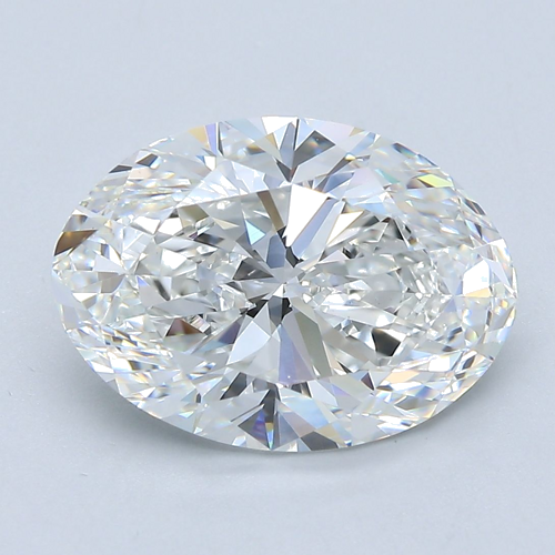 4.52 carat F-VS1 Natūralus Oval Deimantas (1)